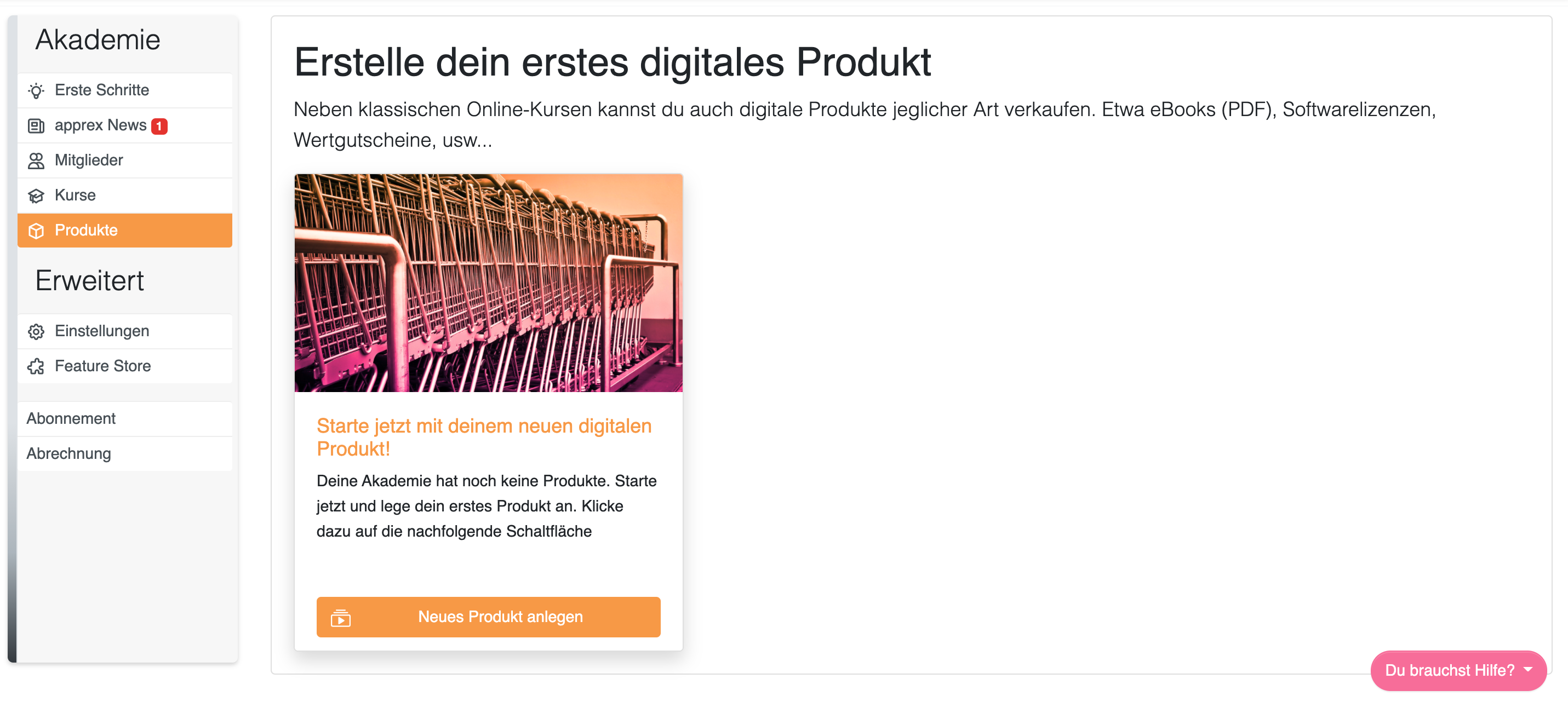 digitale Produkte